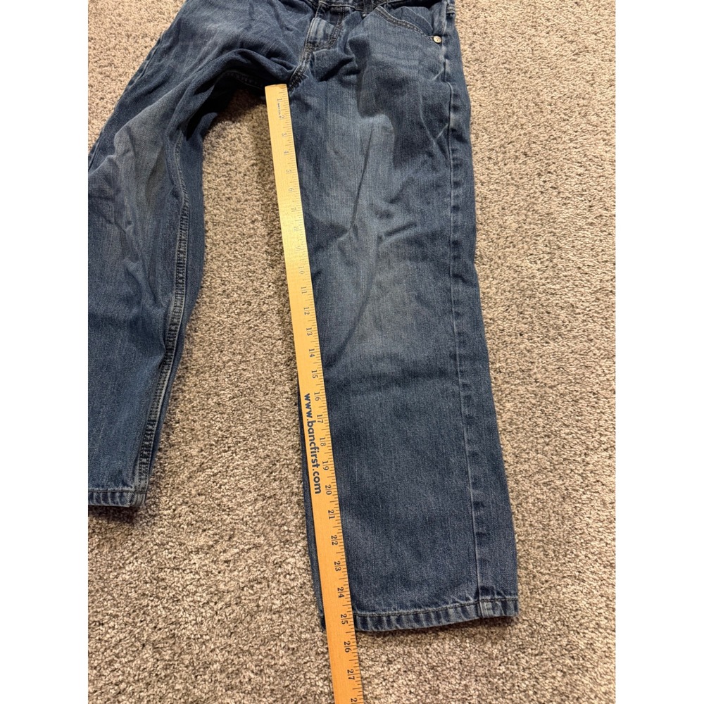 Wrangler 20X Jeans Kids 27X26 * Blue Denim Straight Leg Casual Pants - Picture 6 of 9